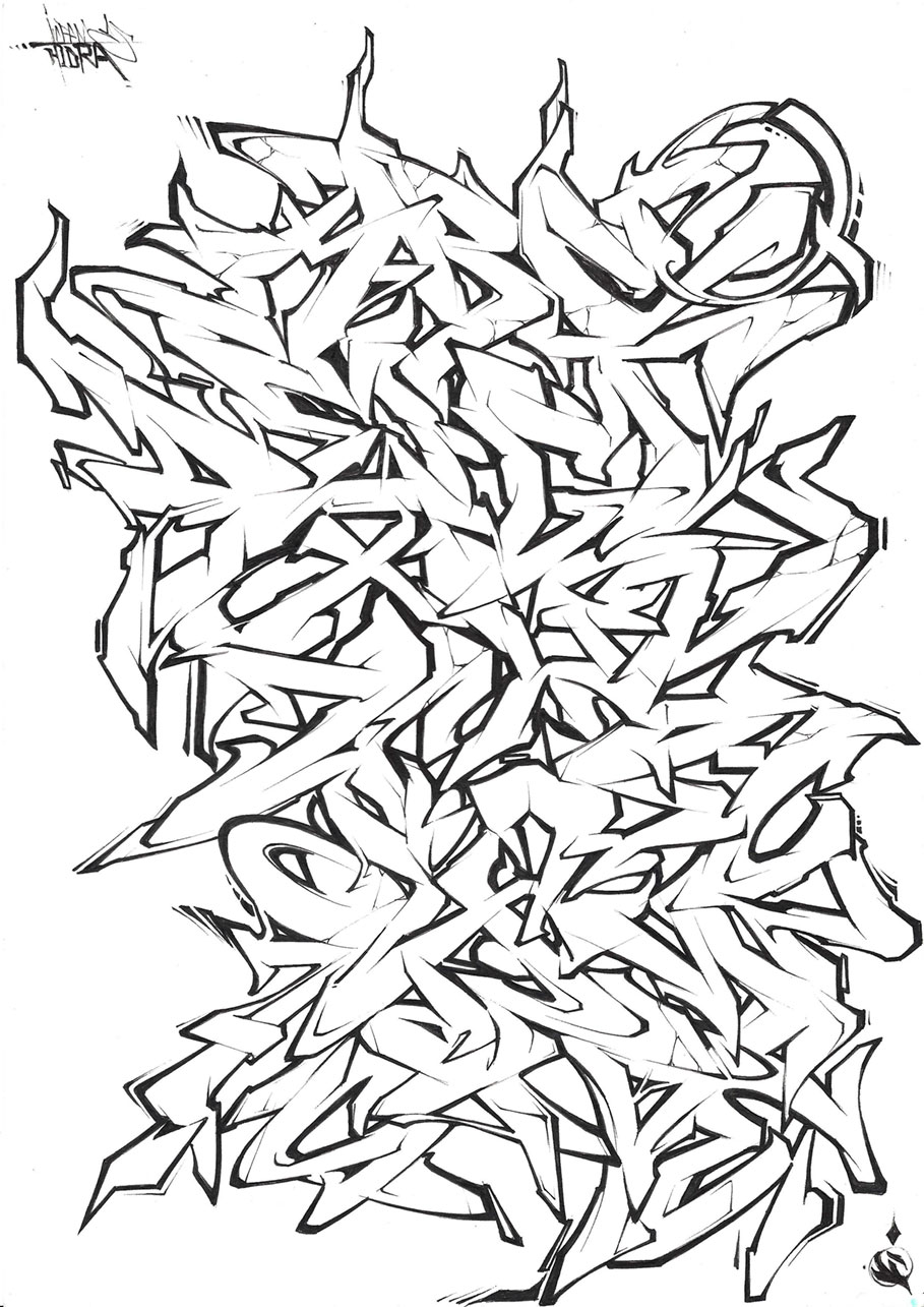 Detail Imagenes De Abecedario En Graffiti Nomer 33