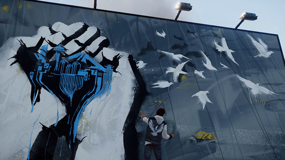 Detail Infamous Second Son All Graffiti Art Nomer 20