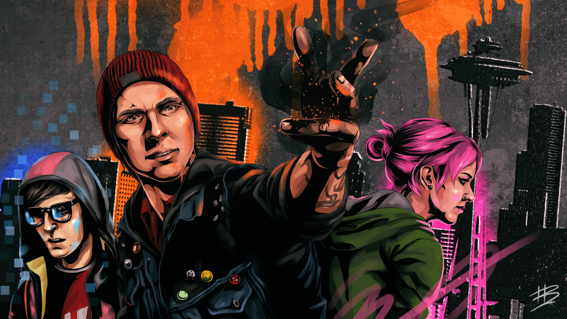 Detail Infamous Second Son All Graffiti Art Nomer 33