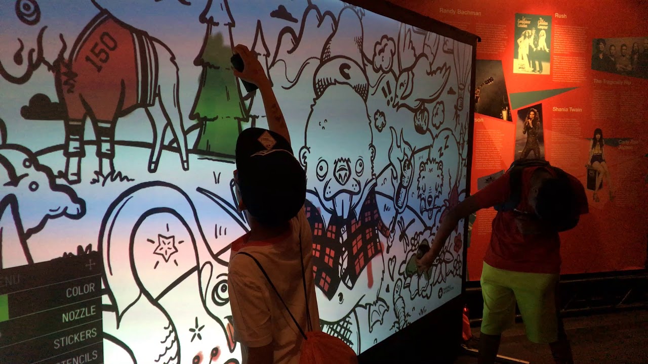 Detail Interactive Graffiti Wall Nomer 21