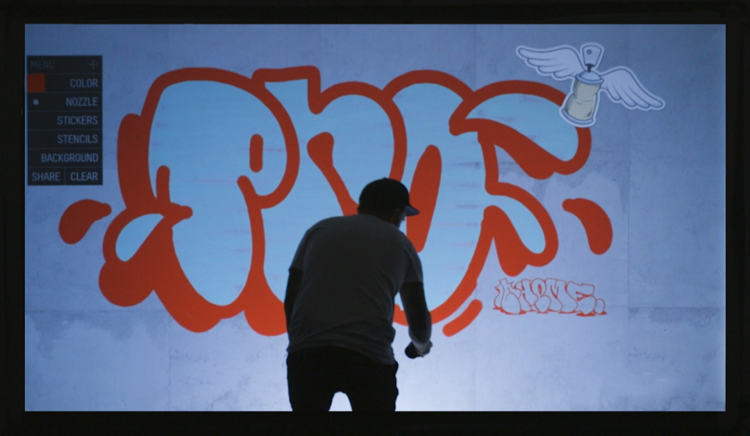 Detail Interactive Graffiti Wall Nomer 5