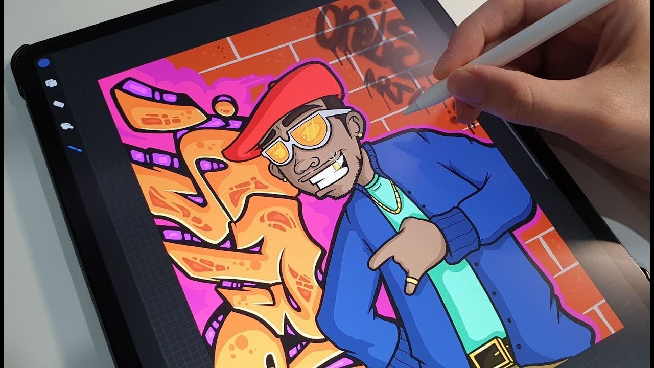 Detail Ipad Pro Graffiti Nomer 5