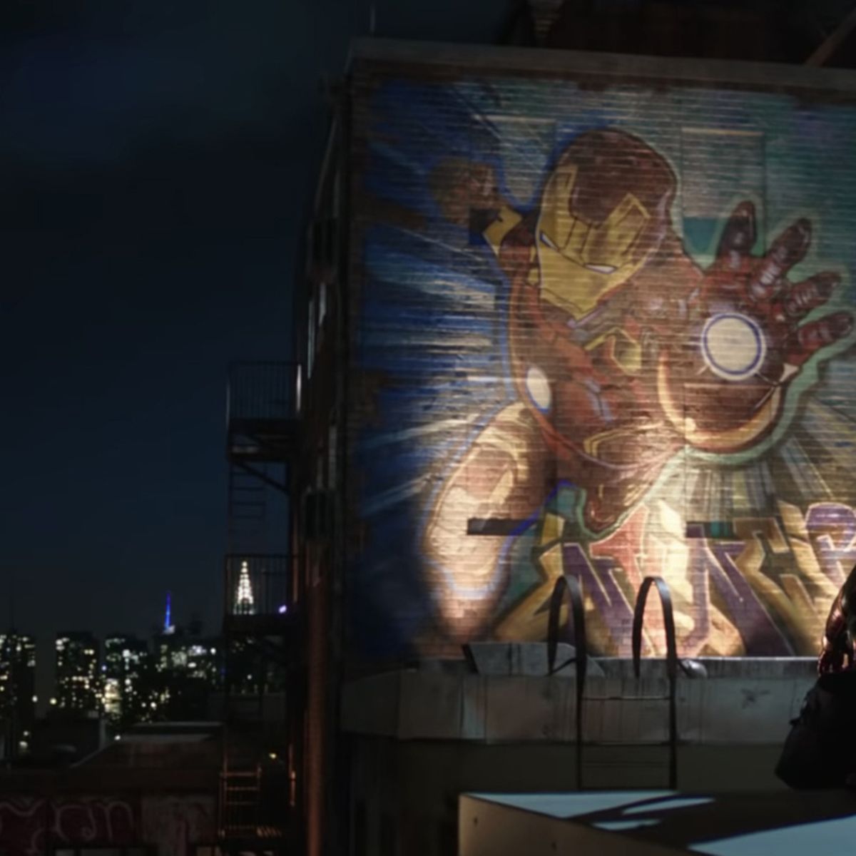 Detail Iron Man Graffiti Far From Home Nomer 12