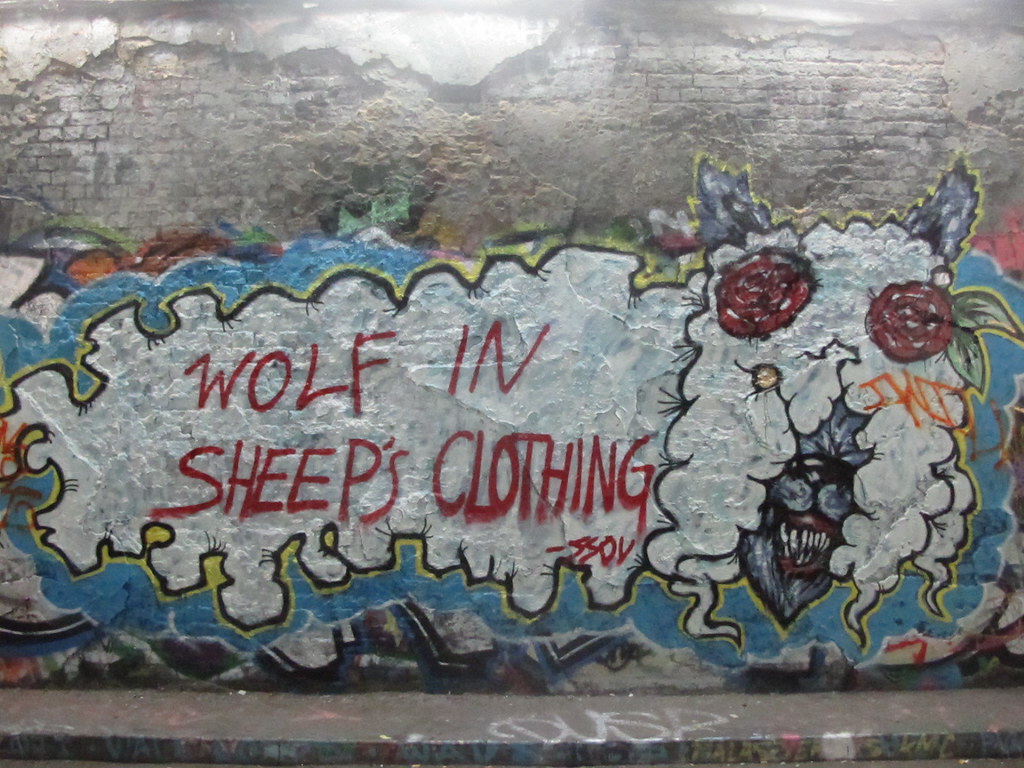 Detail Its Sheep Graffiti Nomer 51