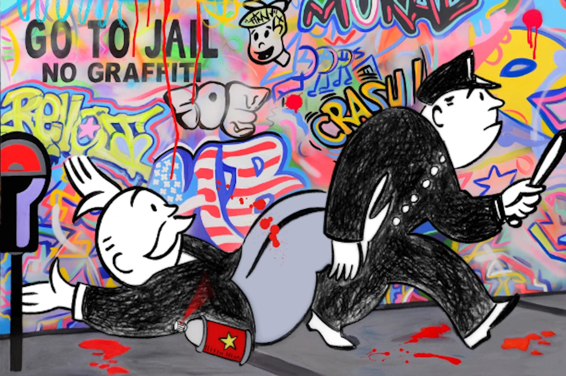 Detail Jail Illustration Graffiti Nomer 34