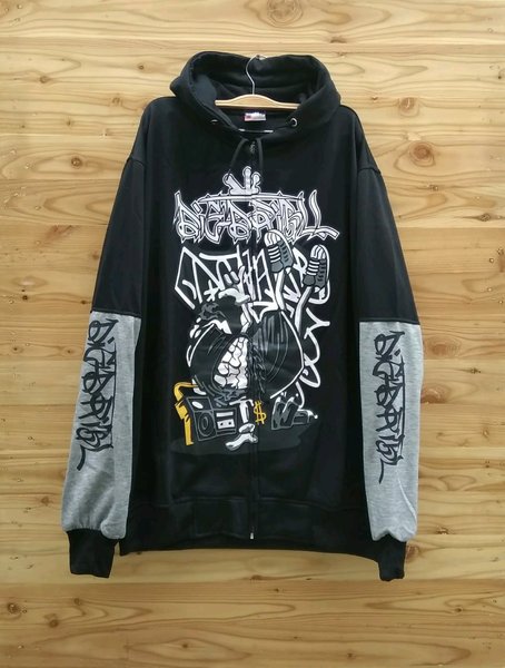 Jaket Hoodie Graffiti - KibrisPDR