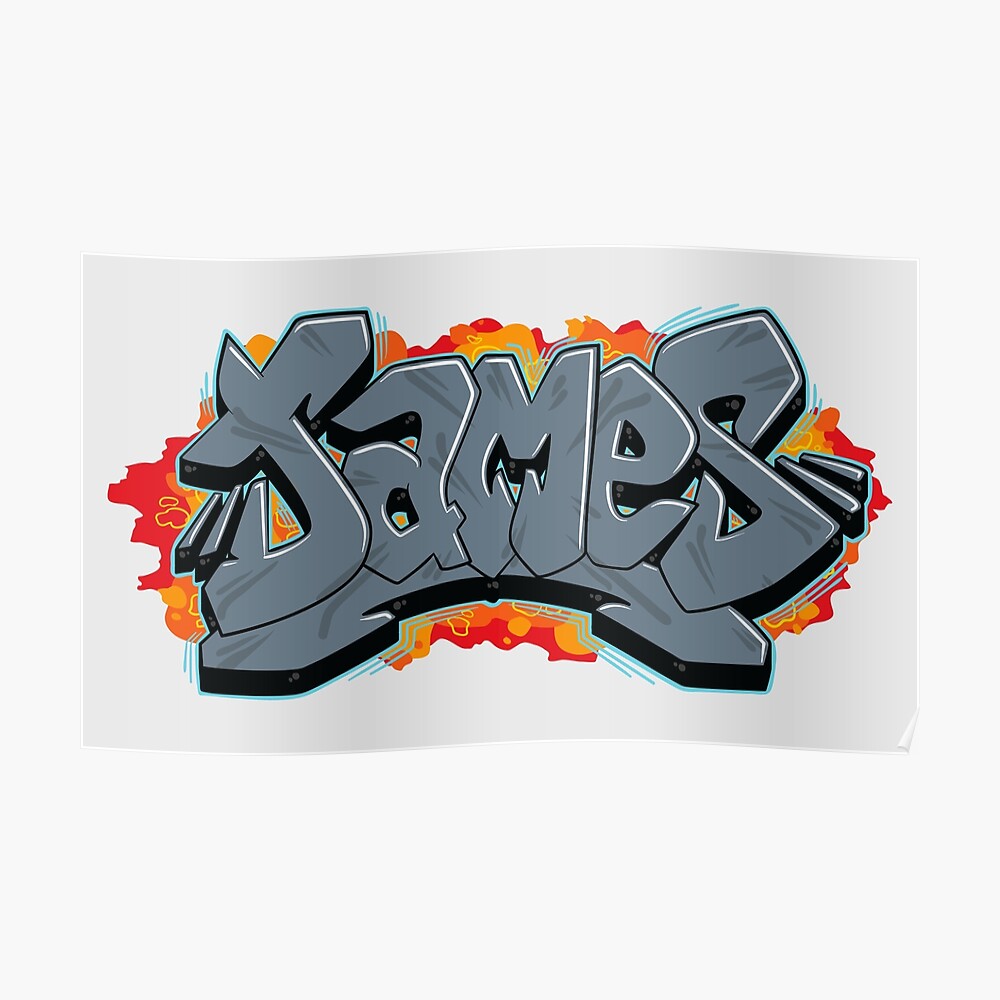 Detail James Graffiti Nomer 4