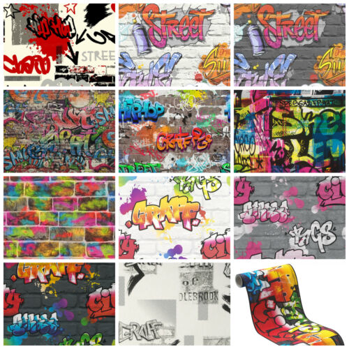 Detail Japanese Graffiti Brick Wallpaper Nomer 48