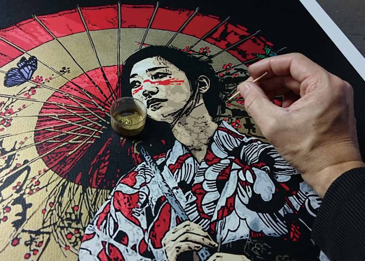 Detail Japanese Painting Graffiti Nomer 2