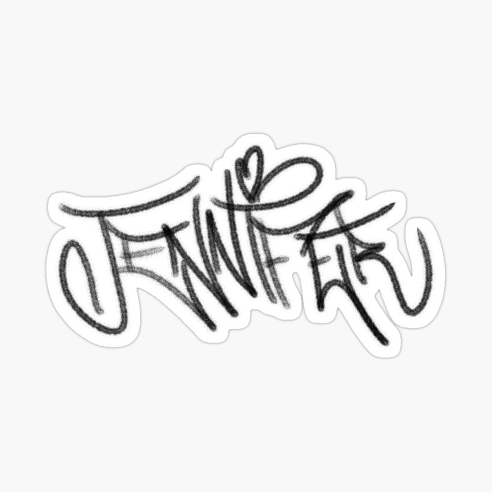 Detail Jennifer Graffiti Name Nomer 6