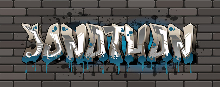 Detail Jonathan In Graffiti Nomer 6