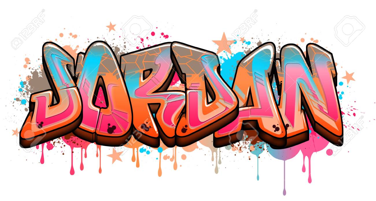 Detail Jordan Graffiti Nomer 8