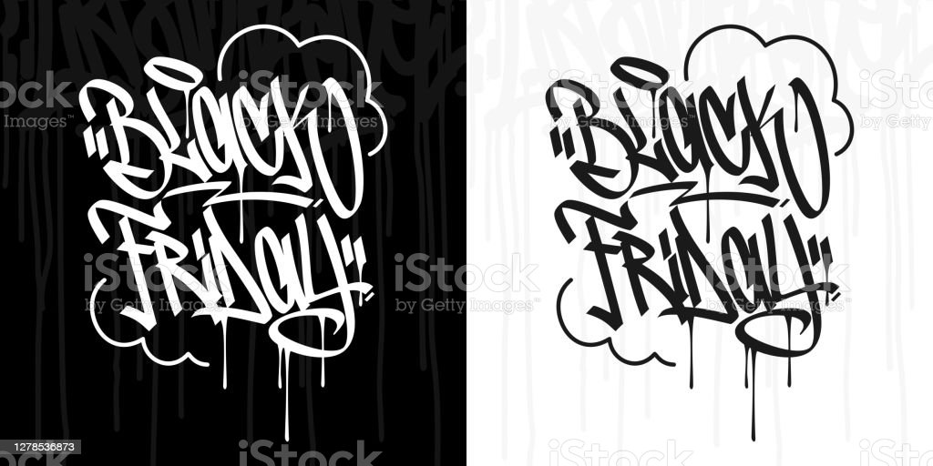 Detail Kaligrafi Abstrak Graffiti Nomer 34