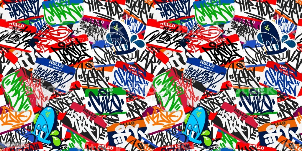 Detail Kaligrafi Abstrak Graffiti Nomer 49