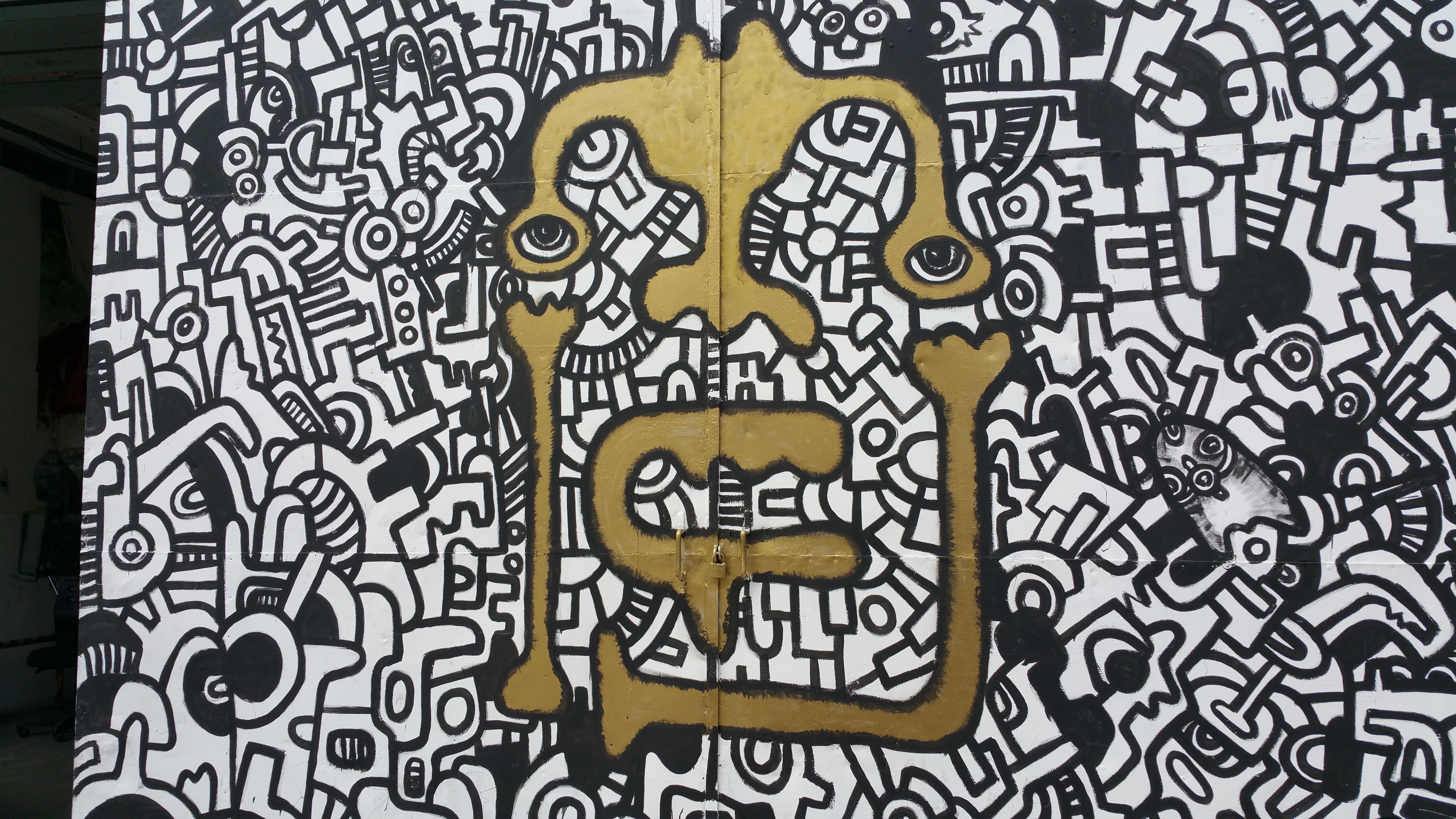 Detail Kaligrafi Abstrak Graffiti Nomer 51