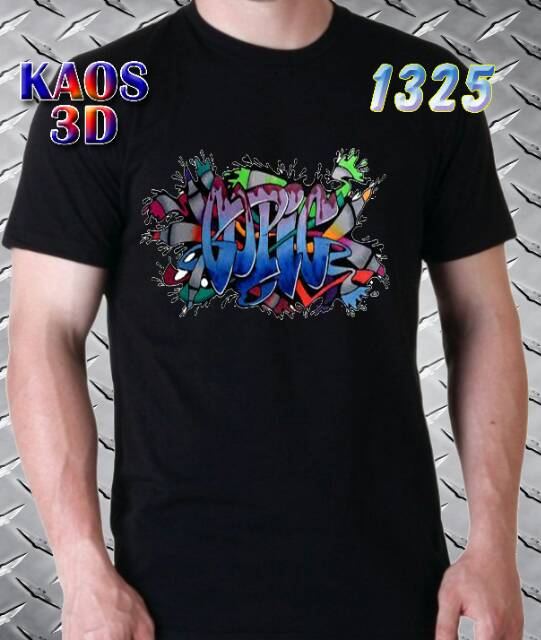 Kaos Sablon Graffiti - KibrisPDR