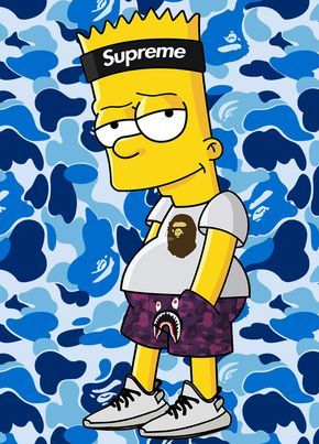 Karakter Graffiti Simpson - KibrisPDR