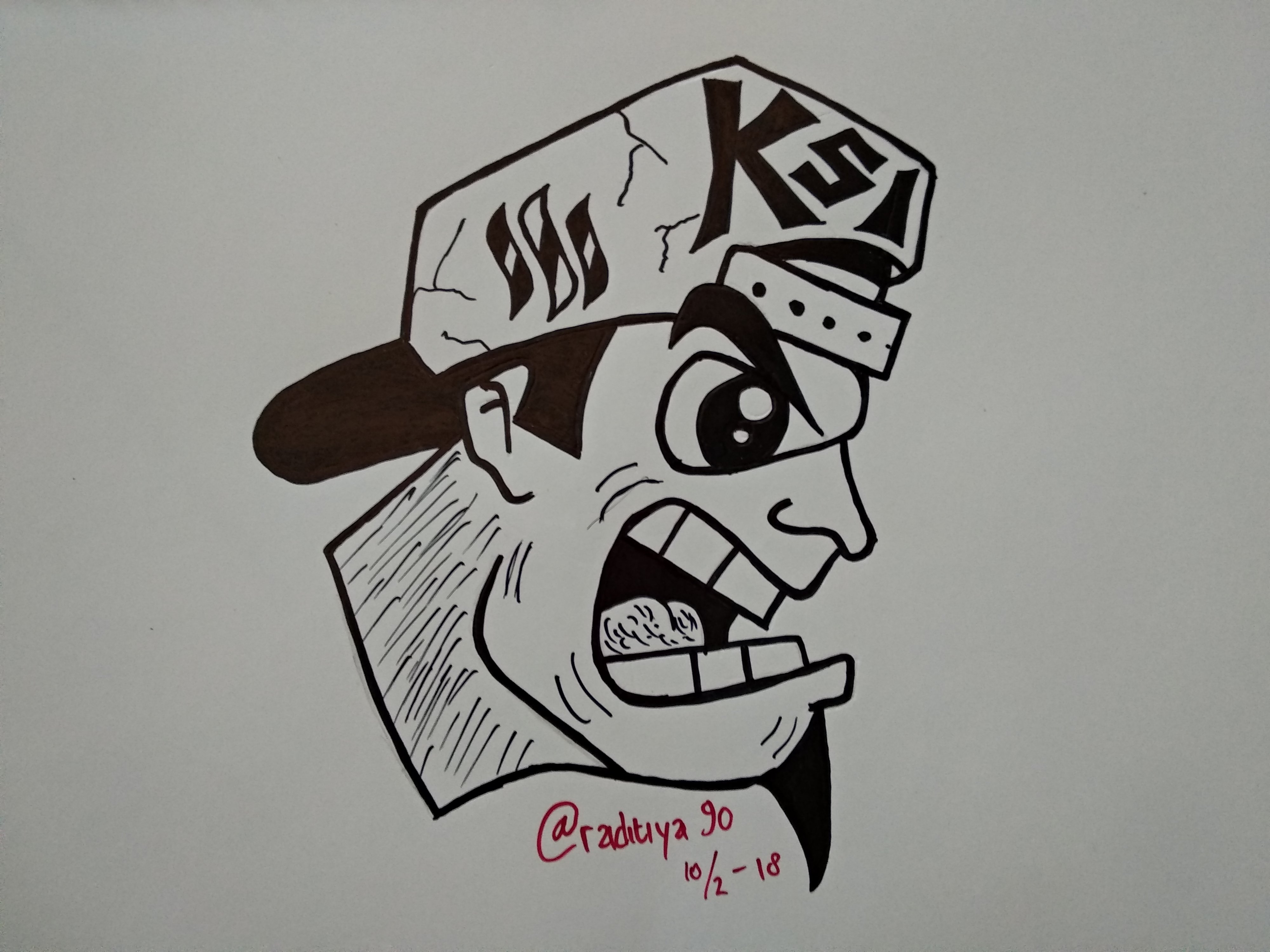 Karakter Wajah Graffiti - KibrisPDR