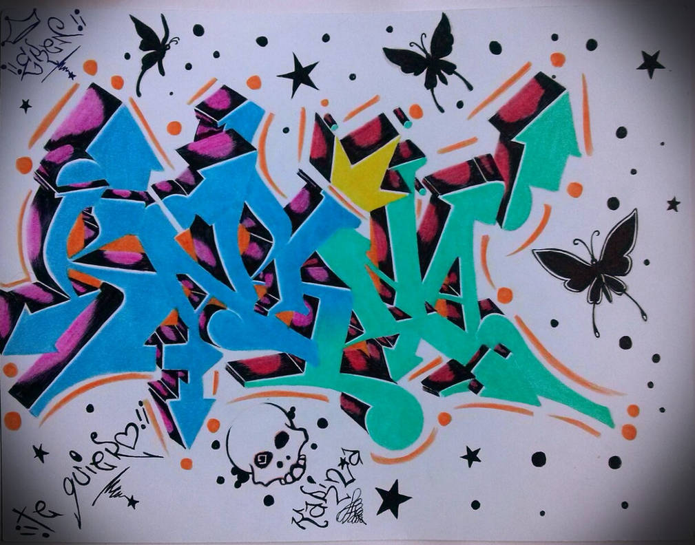 Detail Karina Graffiti Nomer 4