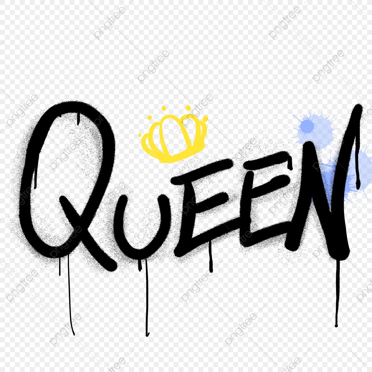 Detail Kartu Queen Graffiti Nomer 18