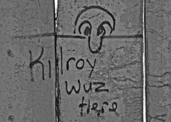 Detail Kilroy Graffiti Nomer 40