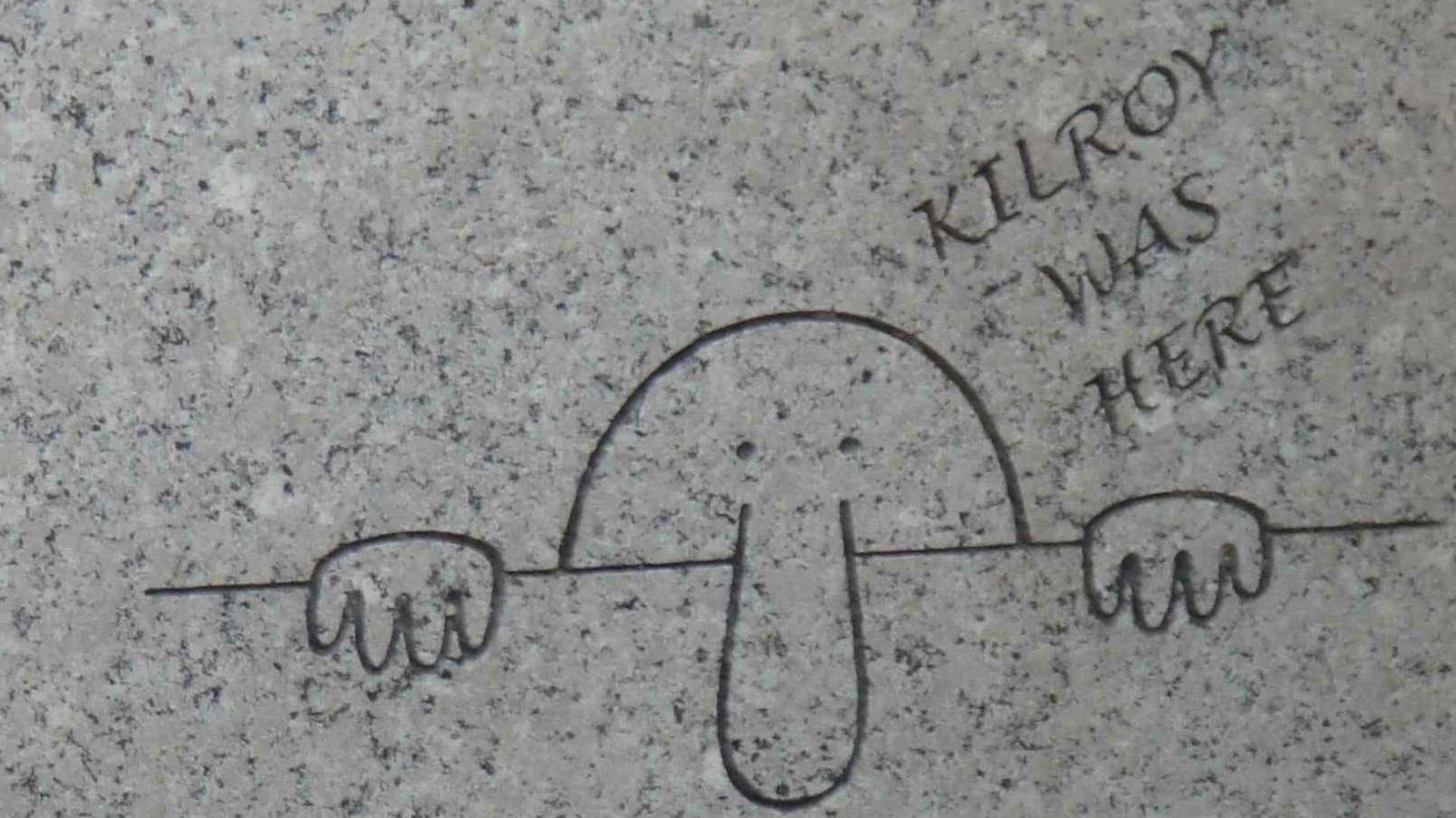 Detail Kilroy Graffiti Nomer 7