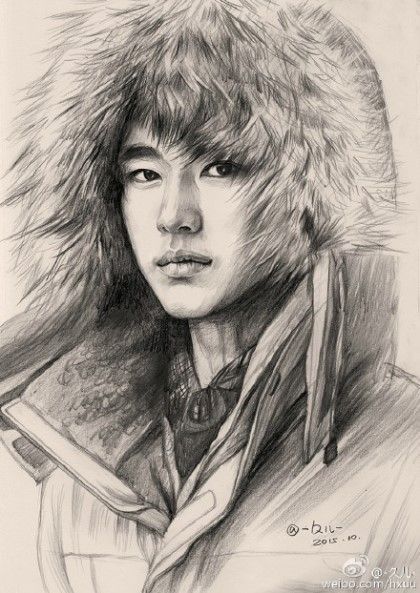 Kim Soo Hyun Drawing Graffiti - KibrisPDR