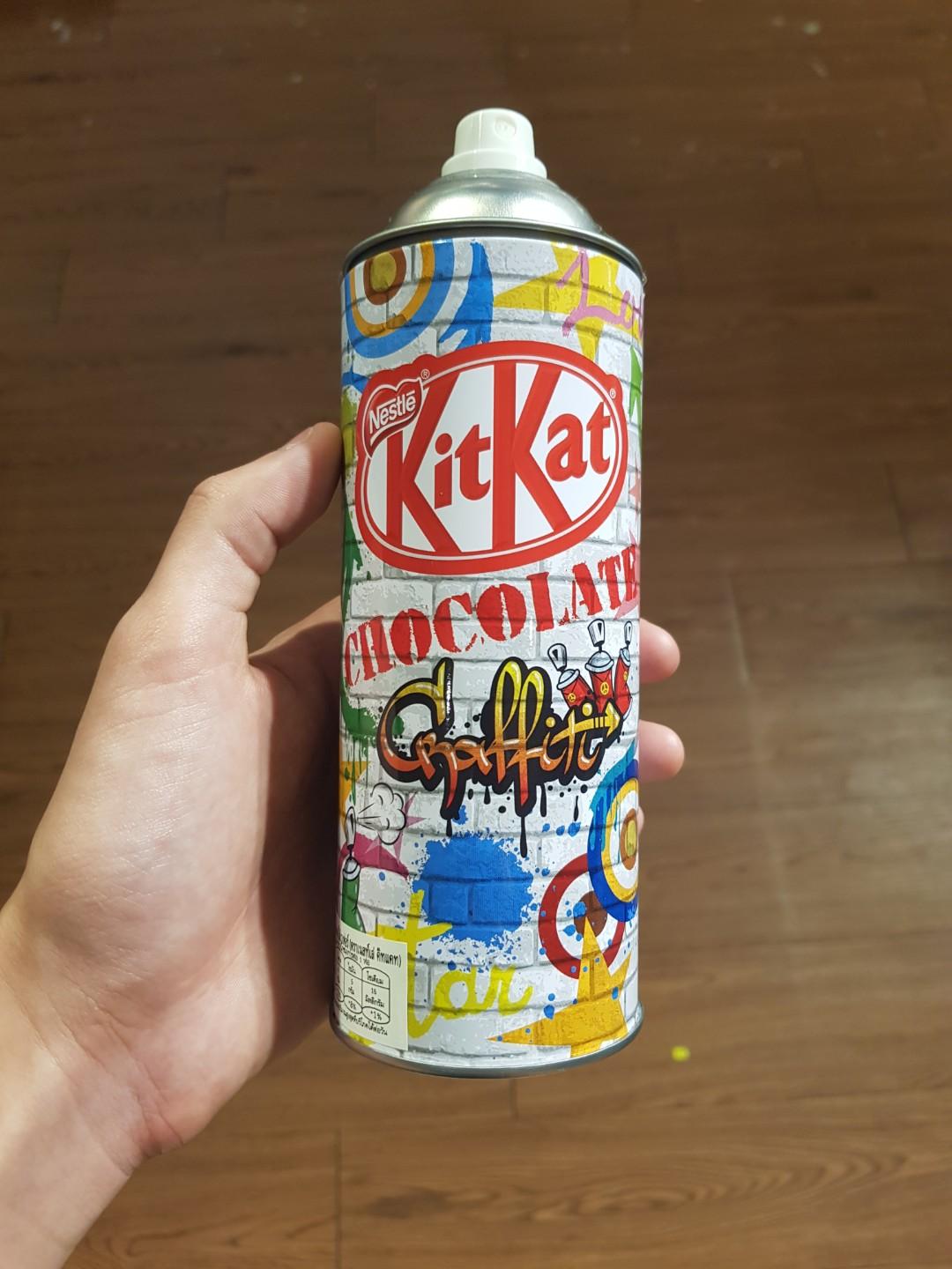 Kitkat Graffiti Spray Thailand - KibrisPDR