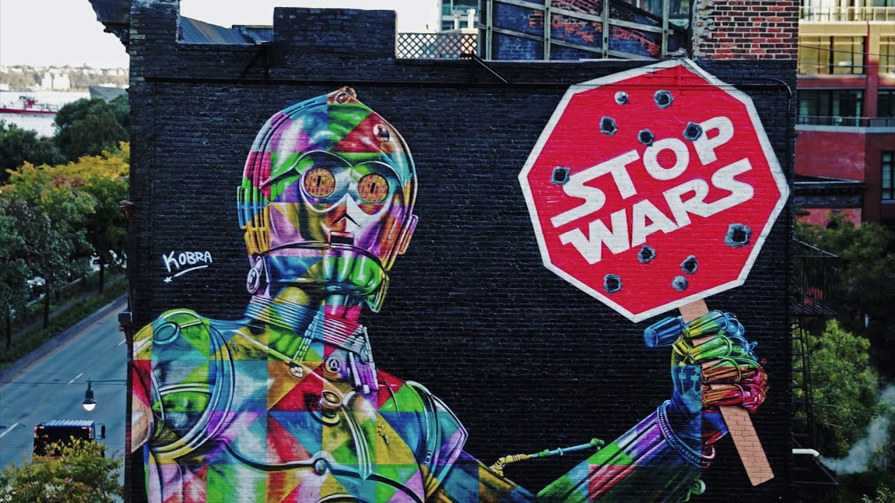 Detail Kobra Graffiti Stop War Nomer 22
