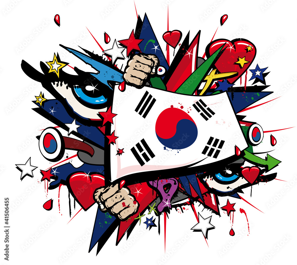 Detail Korean Graffiti Nomer 7
