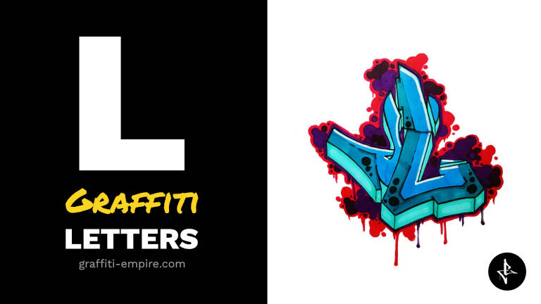 Detail L Graffiti Letter Text Nomer 39