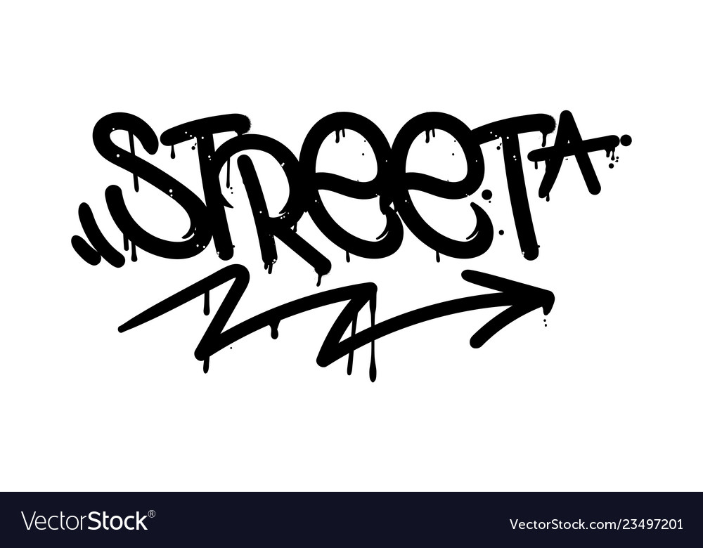 Label Graffiti Vector - KibrisPDR