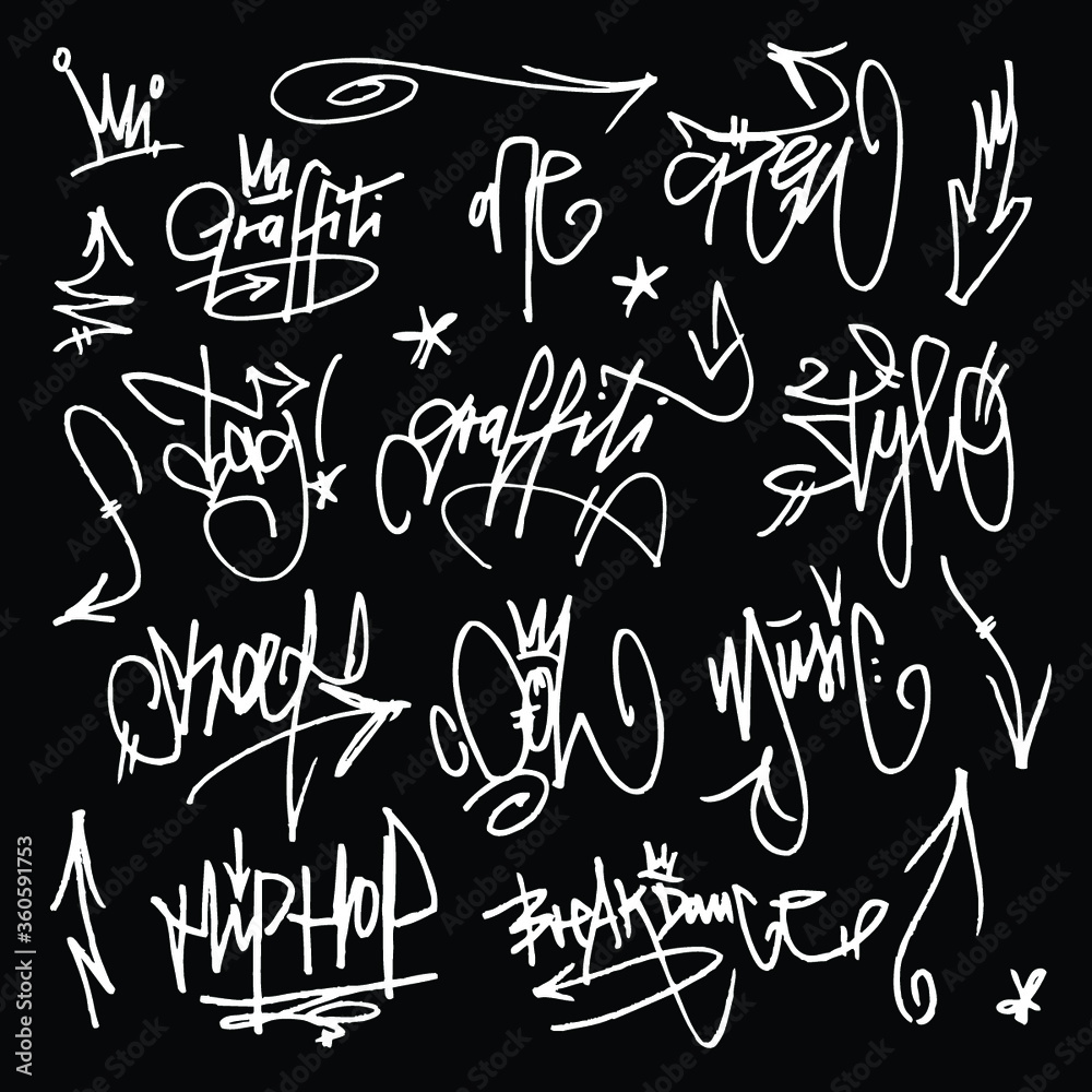 Detail Label Graffiti Vector Nomer 12