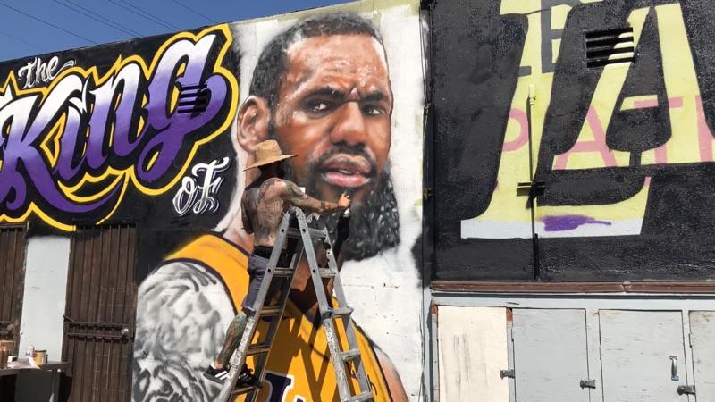 Detail Lebron James Graffiti Wall Nomer 13