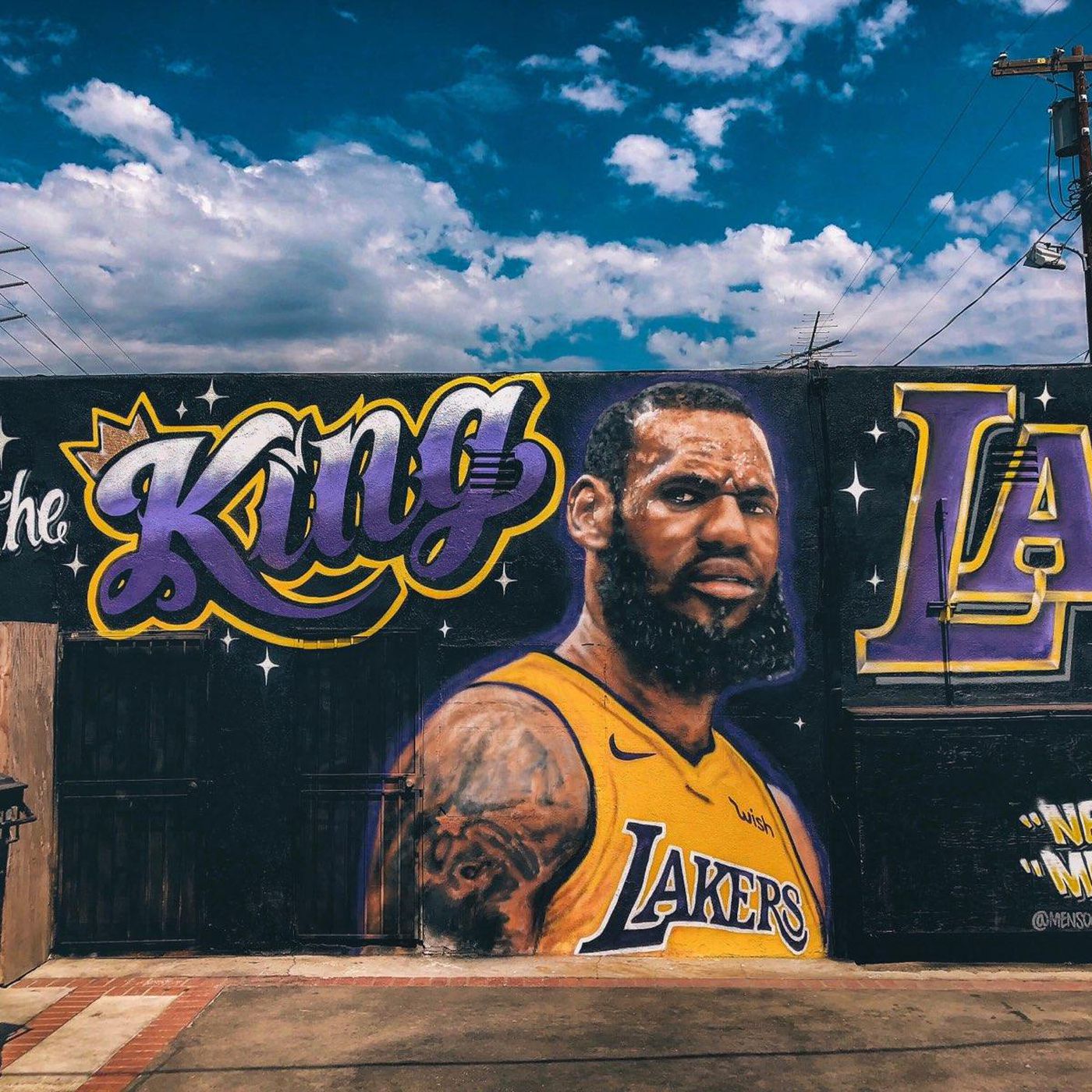 Detail Lebron James Graffiti Wall Nomer 2