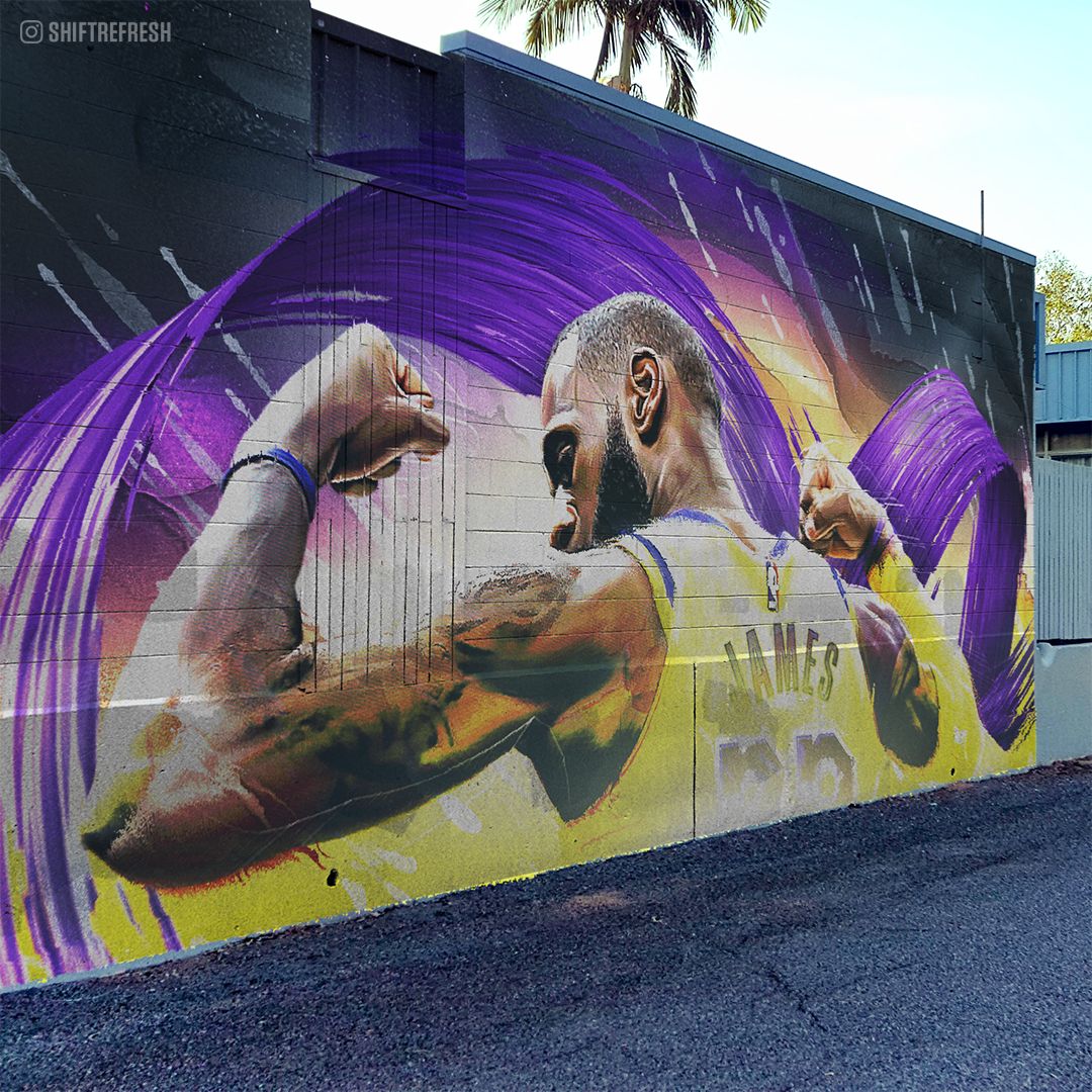 Detail Lebron James Graffiti Wall Nomer 6