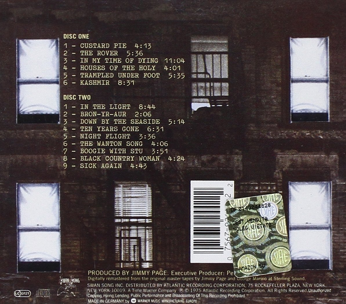 Detail Led Zeppelin Iv Physical Graffiti Nomer 43