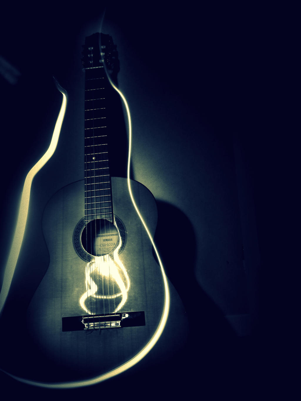 Detail Light Graffiti Guitar Nomer 27