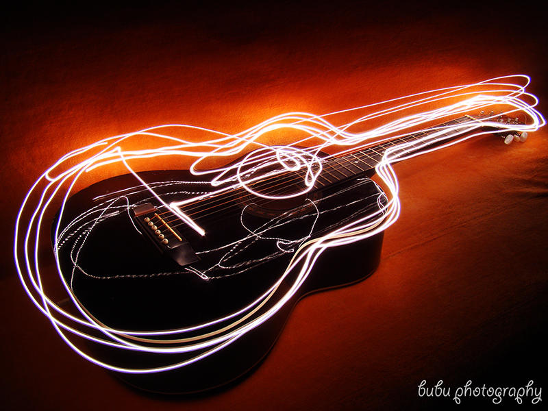 Detail Light Graffiti Guitar Nomer 4