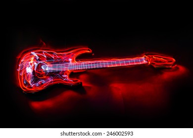 Detail Light Graffiti Guitar Nomer 38