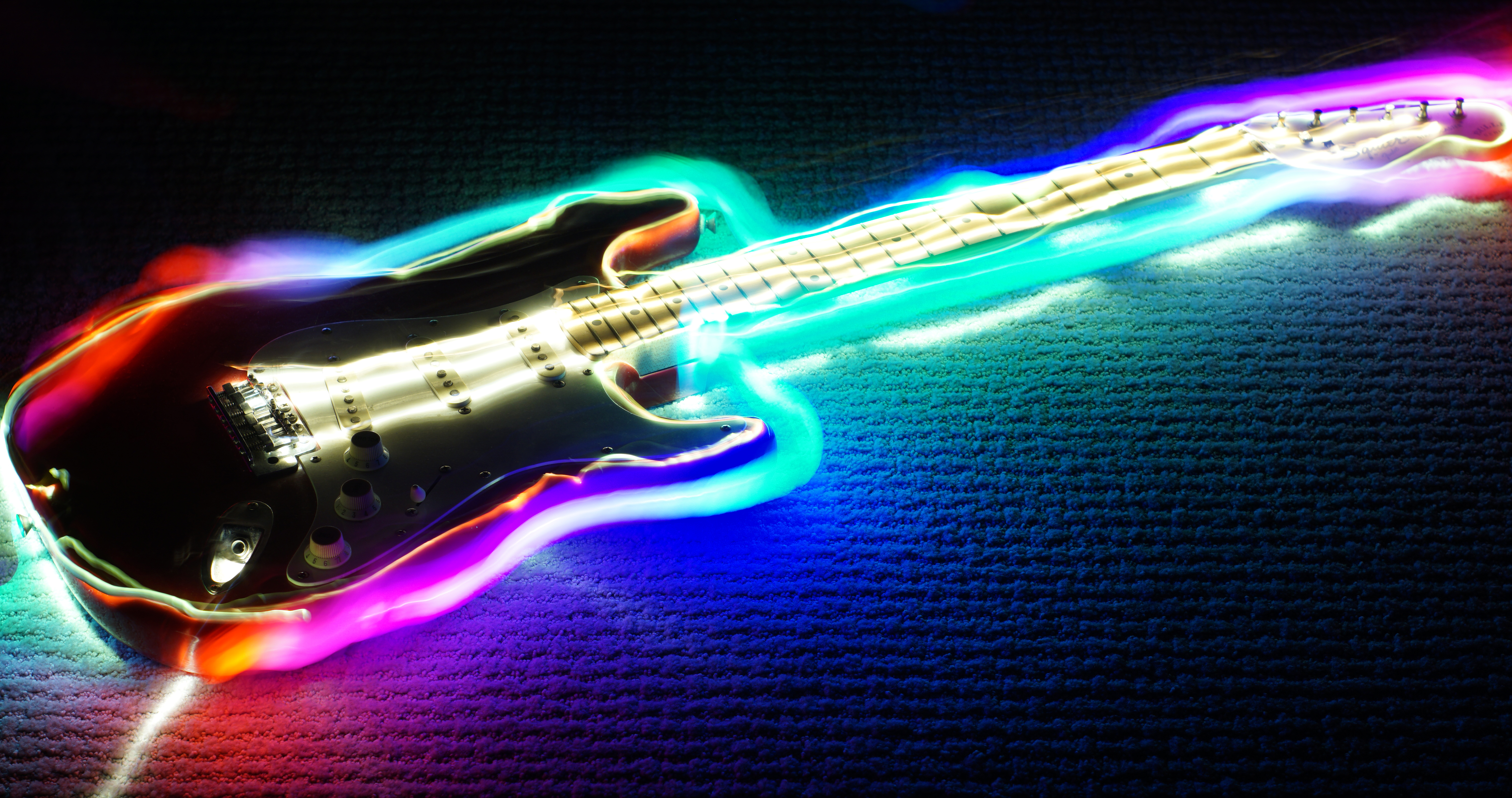 Detail Light Graffiti Guitar Nomer 10