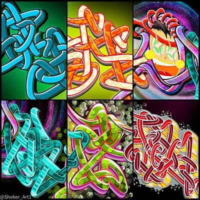 Detail Line Style Graffiti Nomer 47