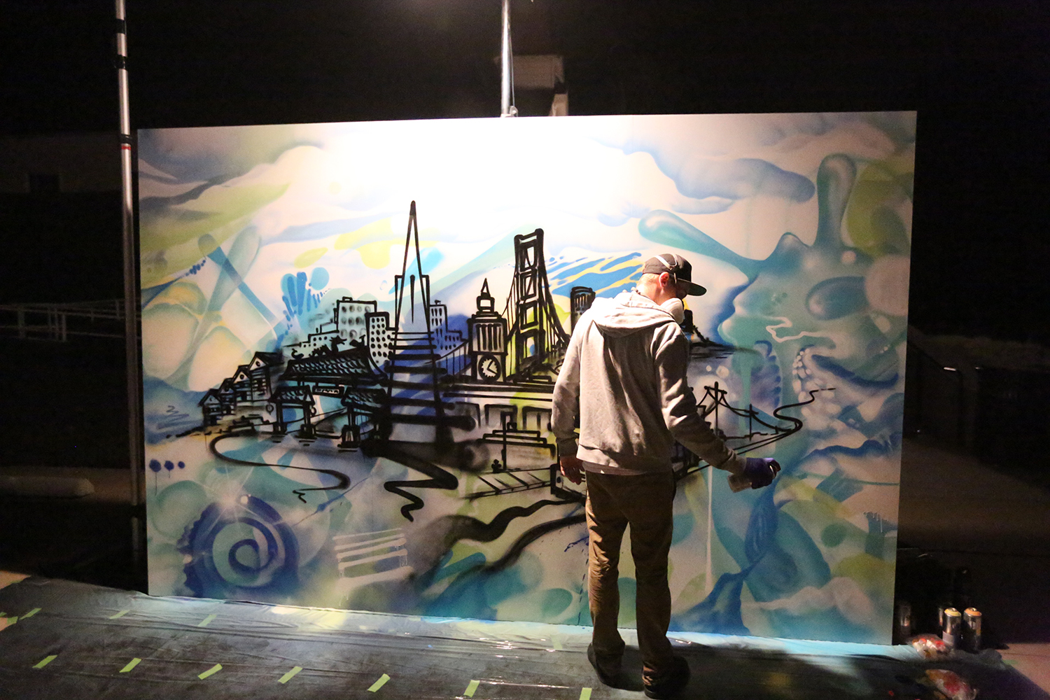 Live Graffiti Art - KibrisPDR