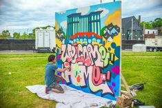 Detail Live Graffiti Artist Nomer 11