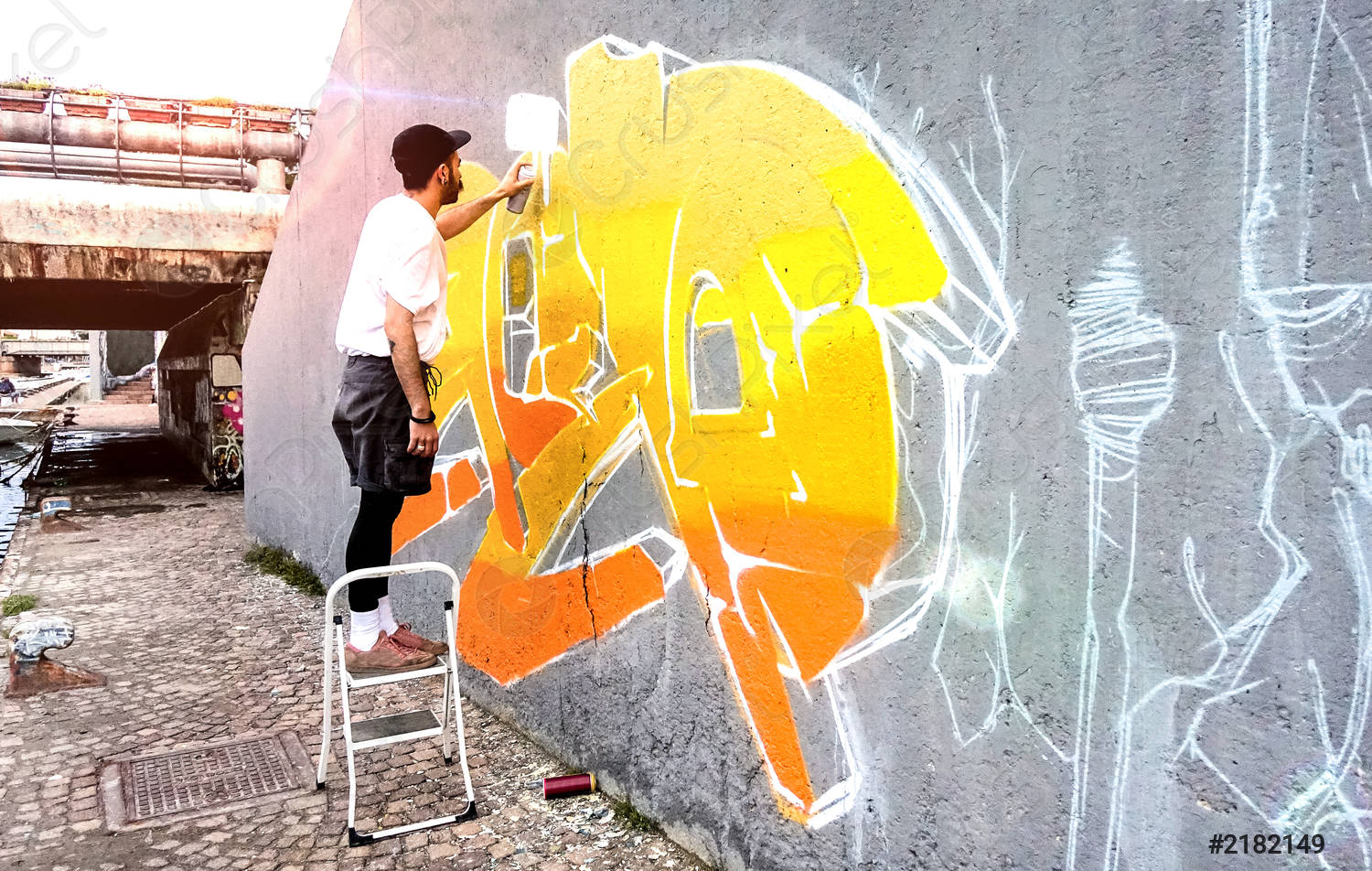 Detail Live Graffiti Artist Nomer 30