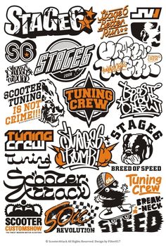 Detail Logo Graffiti Style Nomer 10