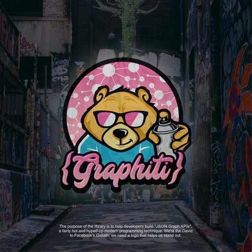 Detail Logo Graffiti Team Nomer 15