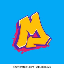 Detail Logo M Graffiti Nomer 6
