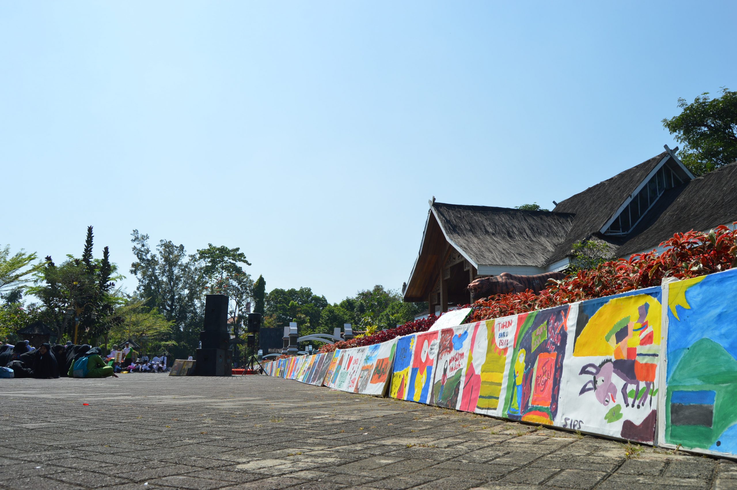 Detail Lomba Mural Graffiti Di Stadion Mandala Jayapura 2019 Kpu Provinsi Nomer 20