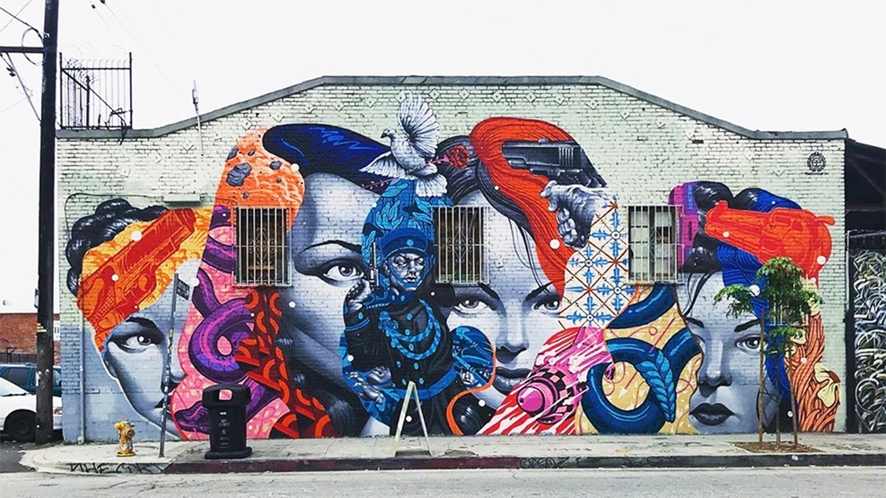 Detail Los Angeles Graffiti Nomer 35